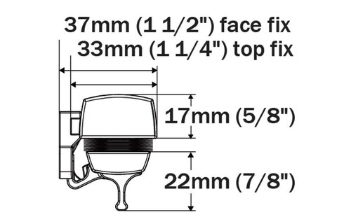 Dometic Oceanair Skysol Motion geplisseerd gordijn wit
