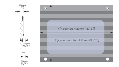 Dometic Oceanair Skysol geplisseerd gordijn wit
