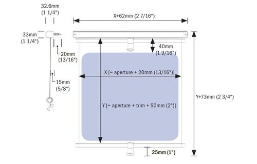 Dometic Oceanair Cabinshade rolgordijn zilver