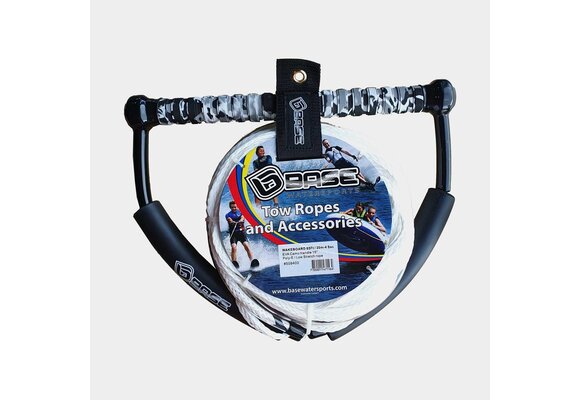 Wakeboardlijn met rubberen handvat, 20m