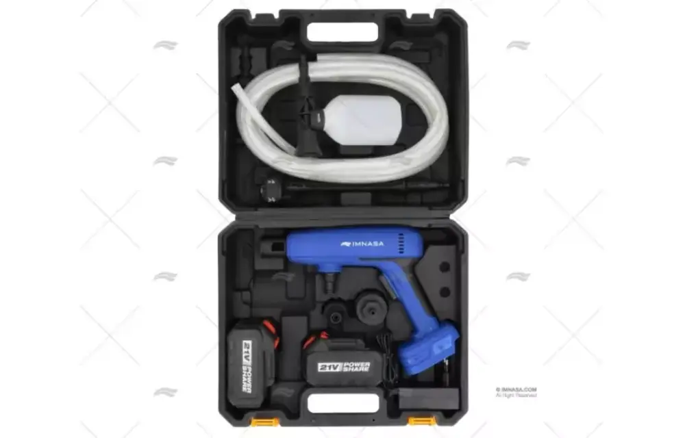 Waterdruk pistool voor dekwas met accu