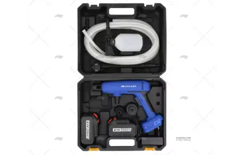 Waterdruk pistool voor dekwas met accu