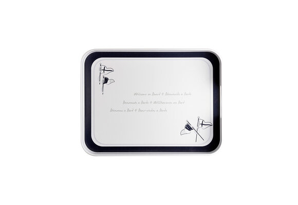 Welcome on Board Dienblad