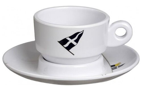 Regatta Espressokopje met schotel