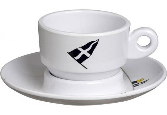 Regatta Espressokopje met schotel