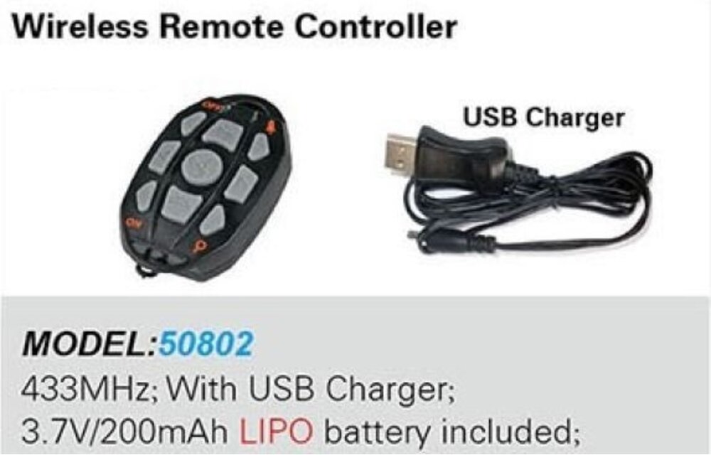 Afstandsbediening draadloos Cayman B 433 mHz