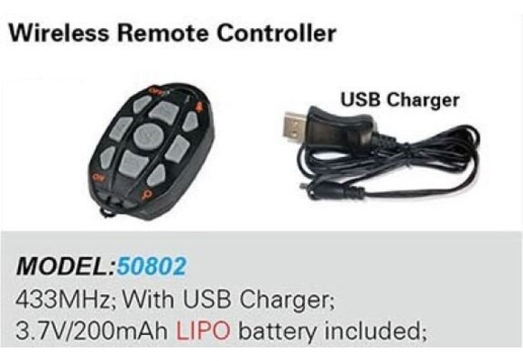 Afstandsbediening draadloos Cayman B 433 mHz