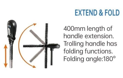Elektrische buitenboordmotor Protruar 1.0/12V