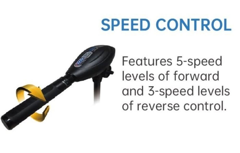 Elektrische buitenboordmotor Osapian / 55 Lbs