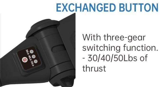 Elektrische buitenboordmotor Protruar Genius / 55 Lbs