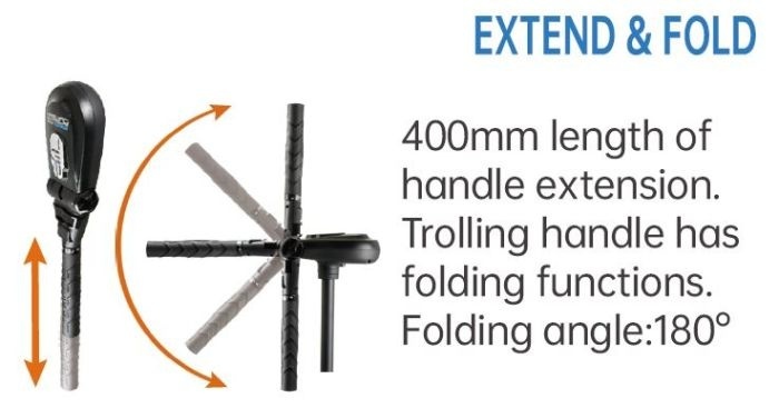 Elektrische buitenboordmotor Protruar 5.0/24V