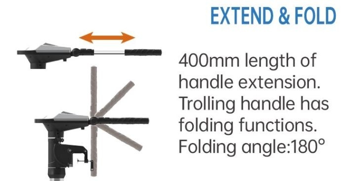 Elektrische buitenboordmotor Ventura T5.0/24V