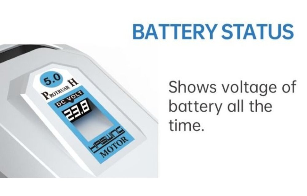 Elektrische buitenboordmotor Ventura T5.0/24V