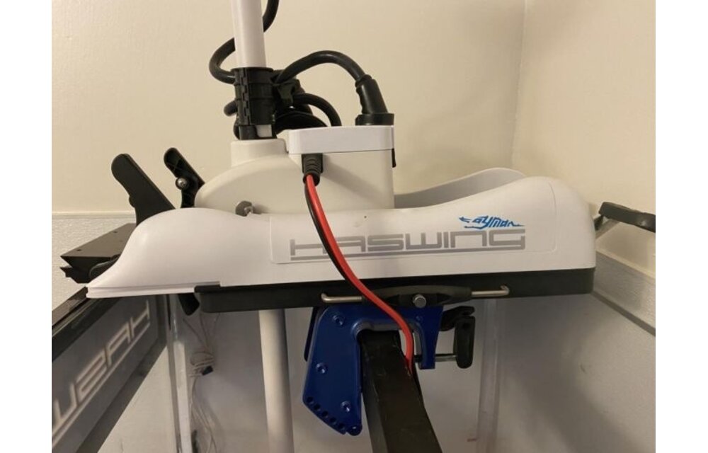 Set steunen voor ombouwen boegmotor naar spiegelmotor