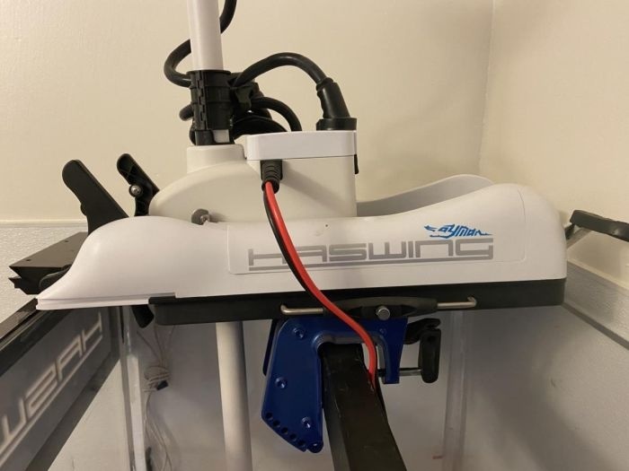 Set steunen voor ombouwen boegmotor naar spiegelmotor