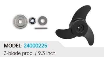 Propeller 3-blads Ø9.3 inch