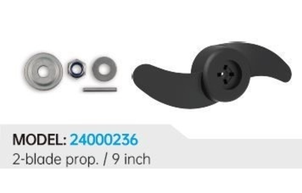 Propeller 2-blads Ø9 inch voor Osapian