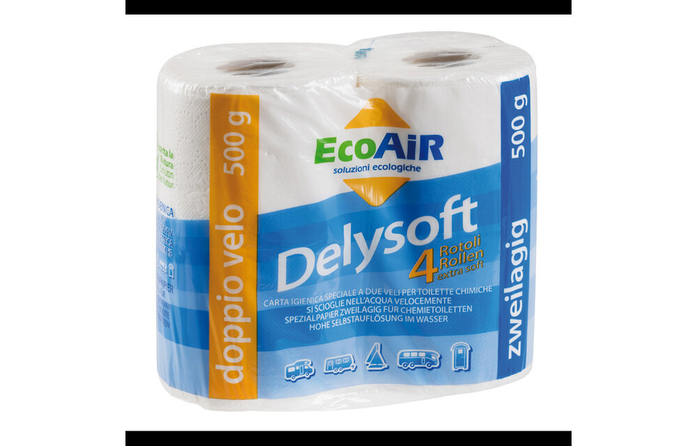 ateroplosbaar toiletpapier 4 rollen