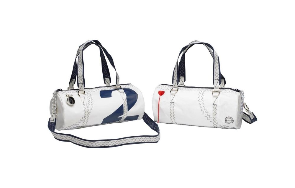 Zeildoek damestas rond Sea Lady navy