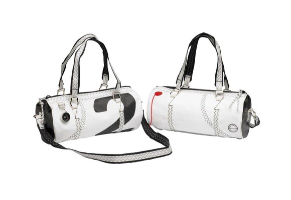 Zeildoek damestas rond Sea Lady zwart