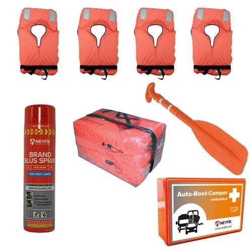 Veiligheidspakket voor de boot