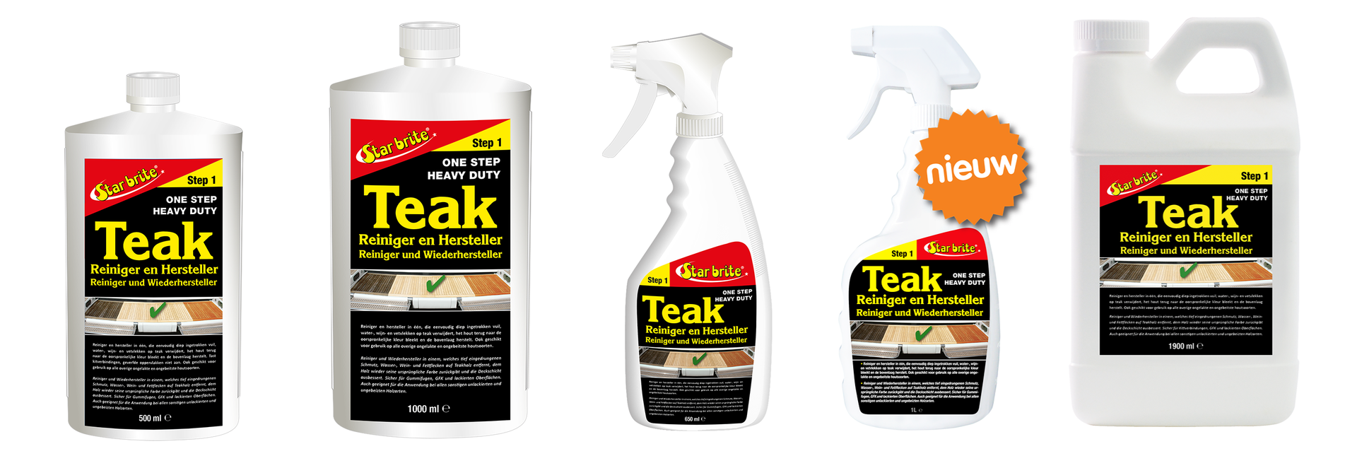 Teak Reiniger en Hersteller