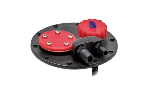 Allpa Flensplaat met aansluitingen voor brandstoftanks