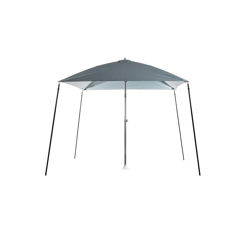 Bimini parasol DeLuxe met Knikarm | Antraciet