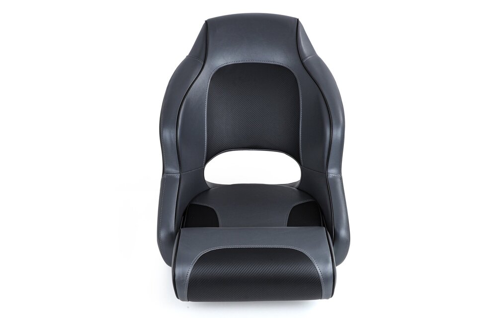 Flip up luxe bootstoel BLACK