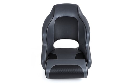 Flip up luxe bootstoel BLACK