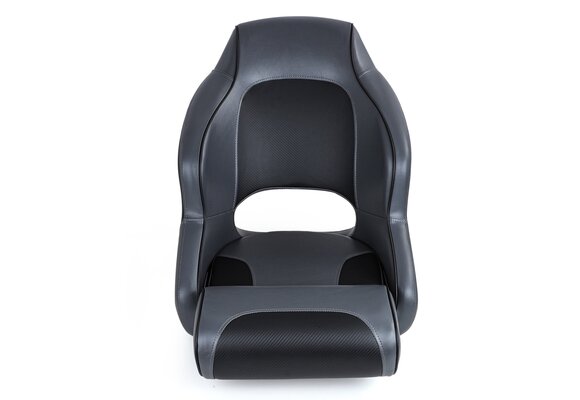 Flip up luxe bootstoel BLACK