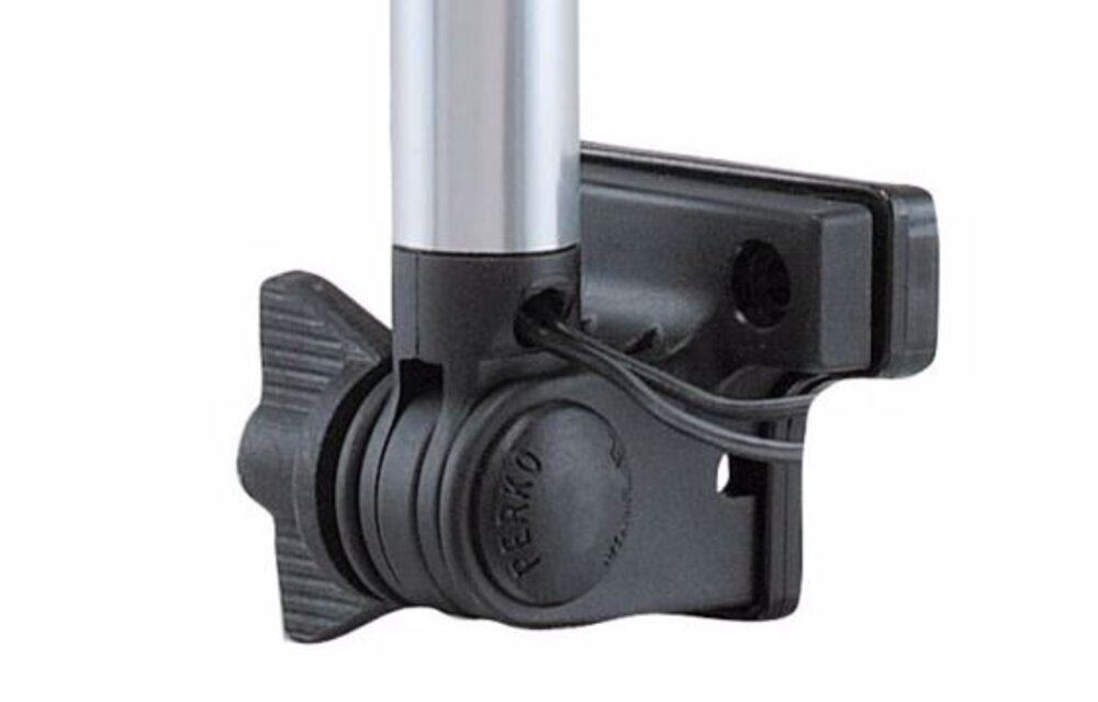 Perko Toplicht-Klapmast 12v/34cm gereduceerde stralingslens - scharnierende basis