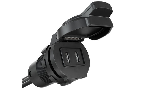 AquaAmp Dual USB-C, 10-24VDC