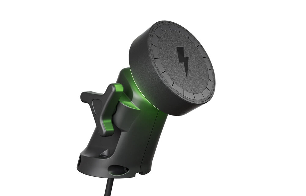 AquaAmp 615X-ARM Ball Joint verstelbare houder met LED, 15W Qi2, sterke magneet