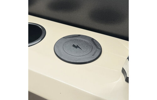 AquaAmp 110 Circular surface mount, 10W Qi, geen magneet