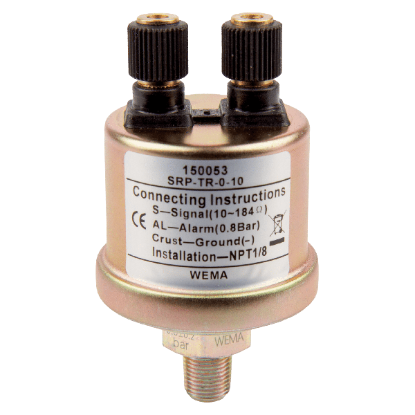 Wema Sensor oliedrukmeter SRP 10psi 1/8