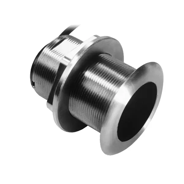 Raymarine SS60 0º RVS ThruHull diepte/temp transducer 600W, 9mtr kabel. (CP370) (8pins)