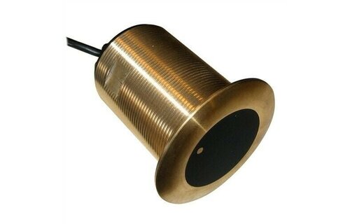 Raymarine CPT-S Bronzen conische HIGH CHIRP transducer, ThruHull, 0°/<5° romphoek. Kabellengte 10mtr