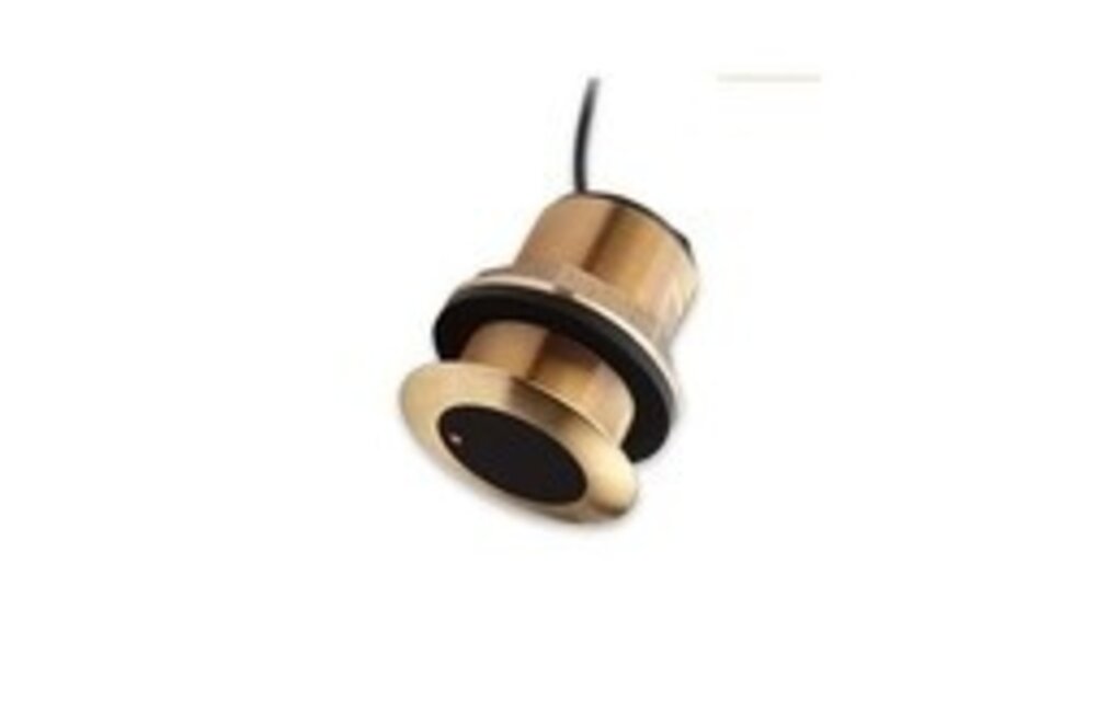 Raymarine CPT-S Bronzen conische HIGH CHIRP transducer, ThruHull, 0°/<5° romphoek. Kabellengte 10mtr