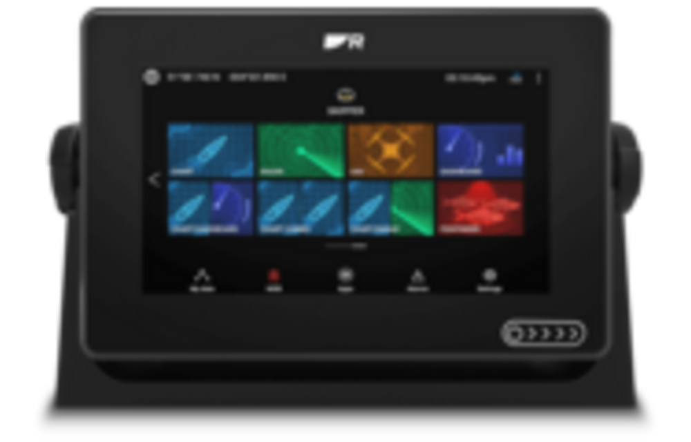 Raymarine CPT-S Bronzen conische HIGH CHIRP transducer, ThruHull, 0°/<5° romphoek. Kabellengte 10mtr