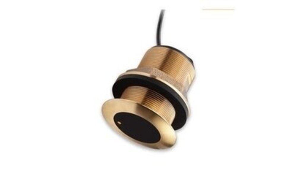 Raymarine CPT-S Bronzen conische HIGH CHIRP transducer, ThruHull, 0°/<5° romphoek. Kabellengte 10mtr
