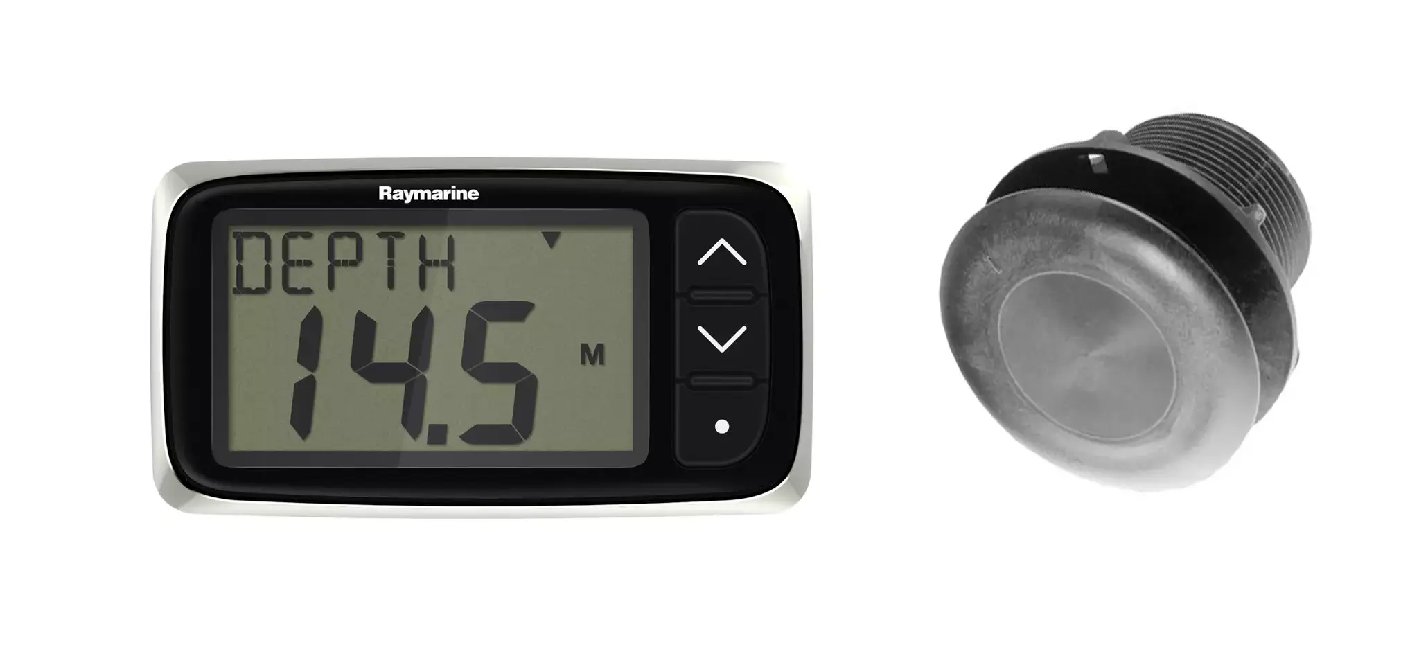 Raymarine i40 Diepte pakket, incl. P7 ThruHull diepte transducer (E26009) 9mtr kabel