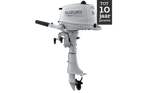 Suzuki buitenboordmotor 6pk - DF6A - Kortstaart - Wit