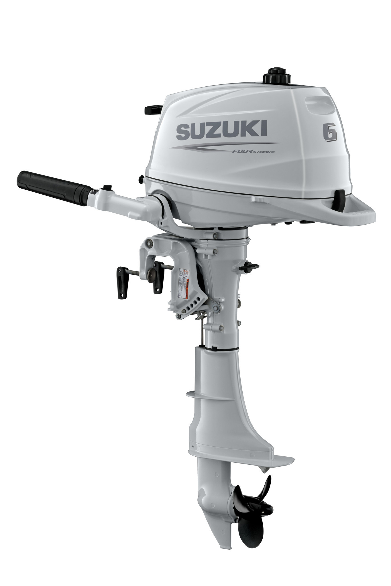 Suzuki buitenboordmotor 6pk - DF6A - Kortstaart - Wit