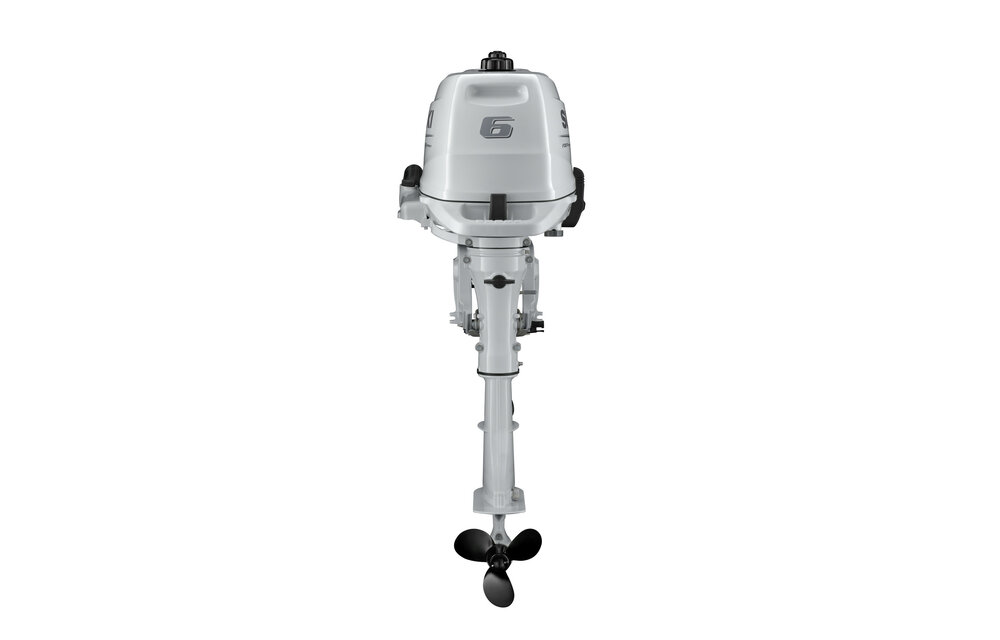 Suzuki buitenboordmotor 6pk - DF6A - Kortstaart - Wit