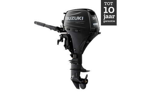 Suzuki buitenboordmotor 9.9 pk – DF9B - Langstaart – Zwart