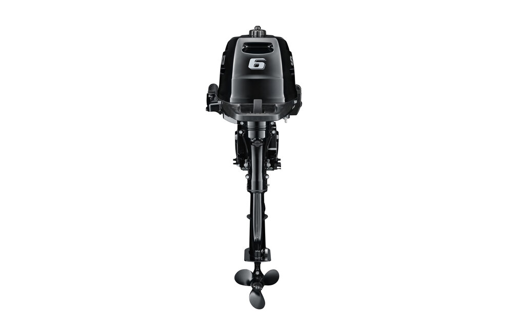 Suzuki buitenboordmotor 6pk - DF6A - Langstaart - Zwart