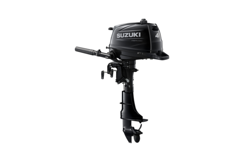 Suzuki buitenboordmotor 4 pk – DF4A - Langstaart – Zwart