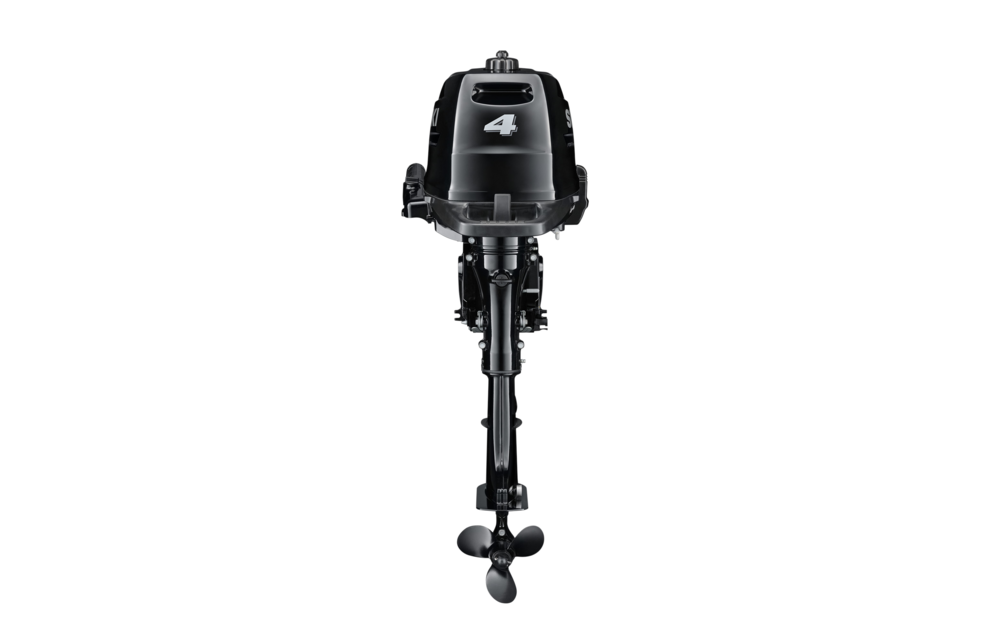 Suzuki buitenboordmotor 4 pk – DF4A - Langstaart – Zwart