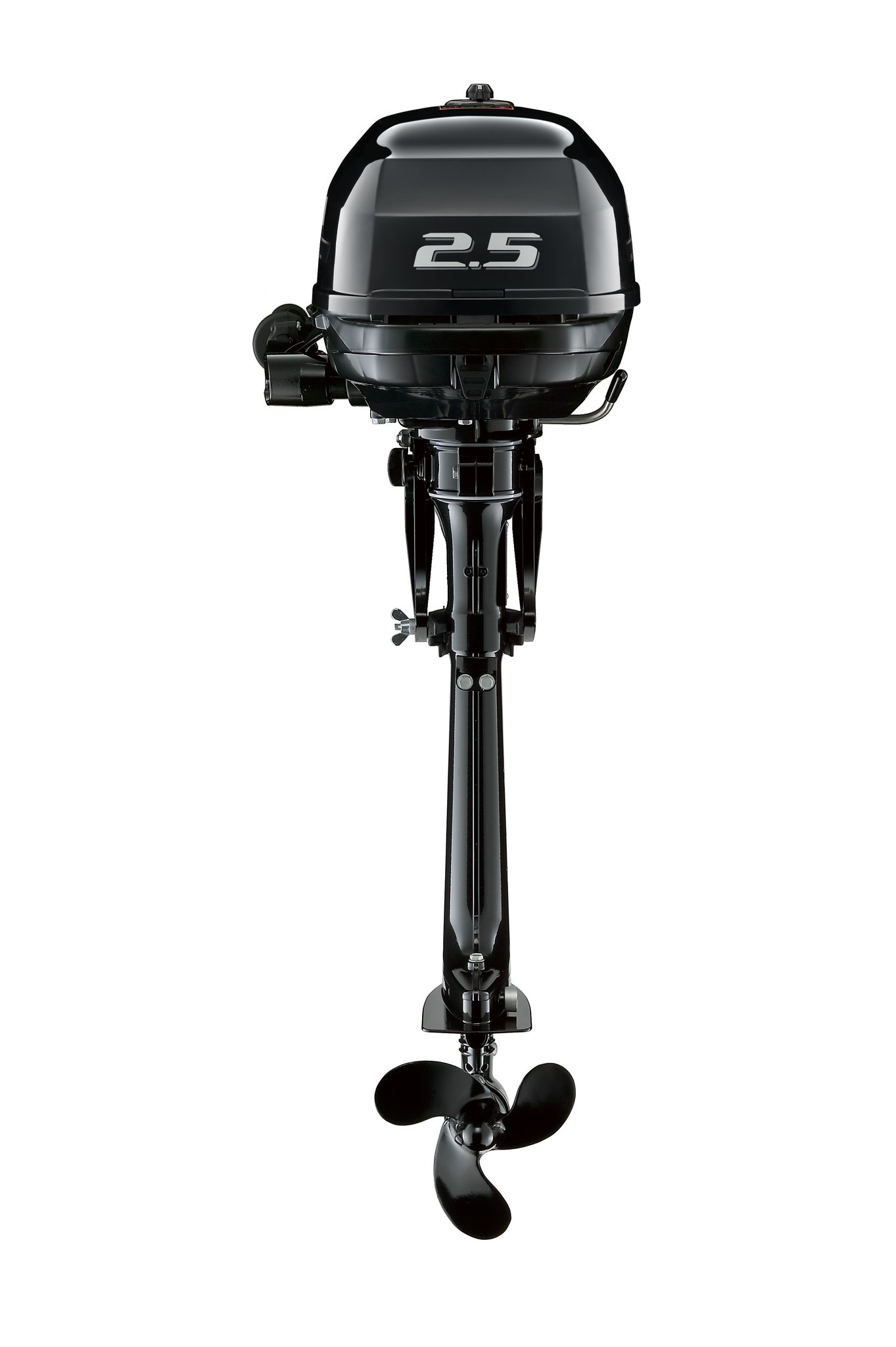 Suzuki  buitenboord motor 2.5pk - DF2.5 - Kortstaart - Zwart